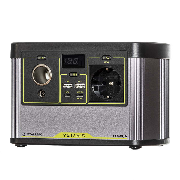 Goal Zero Yeti 200X Portable Power Station 200 Watt / 187 Wh